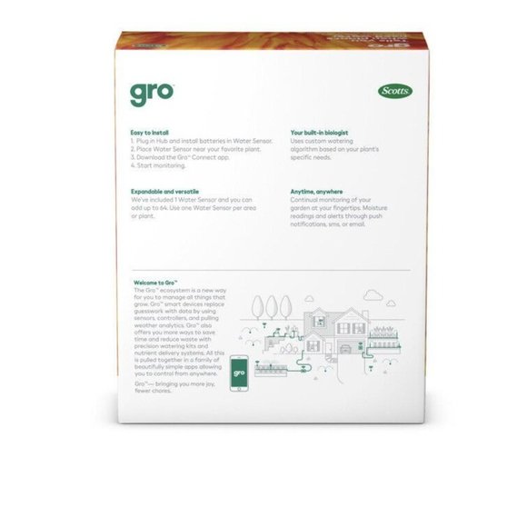 Scotts Gro Water Sensor Starter Kit Model # 71001-1 NEW IN OPEN BOX - Picture 5 of 6